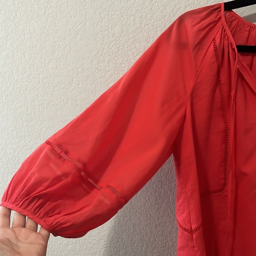TRINA TURK Lightweight Joplin Top, Color Slushie, Size XS - Picture 3 of 11